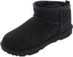 UGG Kids' Classic Ultra Mini Boot, Black - фото 4