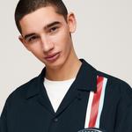 Tommy Hilfiger Мужская рубашка темно-синего цвета - фото 8