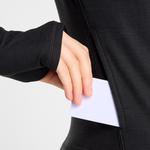 Толстовка с капюшоном на молнии new balance, Mottled Black - фото 6