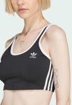 Бюстье Adidas Originals ADICOLOR -STRIPES, Black White/Black - фото
