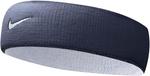 Двусторонняя повязка на голову Nike для дома и выезда, 1 шт., Obsidian Blue/White - фото