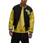 Y-3 Куртка бейсбольная с нашивкой, Black Yellow - фото 4