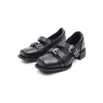 Asthershop Туфли Mary Jane черные - фото 5