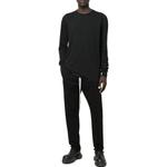 Повседневные брюки мужские черные Rick Owens, черный - фото 2