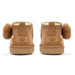 Ботинки Ugg Women's Classic Ultra Mini, каштановый/Чучело медведя/box - фото 4