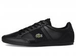 Кроссовки Lacoste Chaymon Bl Leather And Synthetic Tonal Trainers, черный - фото 4