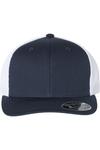 Кепка Flexfit 110 Mesh-Back, темно-синий/белый - фото