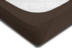 Простыня One-Home 200x200 cm Heavy, 200x4x200 см, коричневый - фото 2