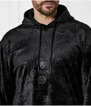 Толстовка Oversize fit Guess Jeans, черный - фото 4