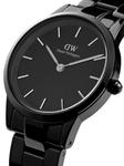 Наручные часы Iconic Link Ceramic 28 мм Daniel Wellington, черный - фото 2