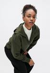 Толстовка Even&Odd Zip-up sweatshirt, Khaki - фото 4