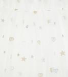 Платье из вышитого тюля Monnalisa, Panna - фото 3