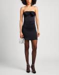 Мини-платье Saint Laurent, черный - фото 2
