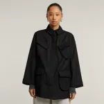 Верхняя рубашка G-Star Chisel A-Line Field, черный - фото