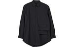 Y-3 Рубашка унисекс черная - фото