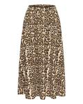 Юбка Kaffe Leopra, коричневый - фото