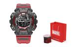 MARVEL Часы Energy Collection Electronic Movement Rubber Strap Watch Men's Watch Black Dial M-5017BLL - фото 5