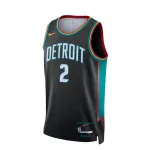 Футболка Dri Fit FW25 для баскетбола мужская Nike, черный/синий зеленый - фото