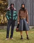 Стеганая юбка-трапеция Moncler, черный - фото 2