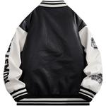 Бейсбольная куртка унисекс Doraemon, черная (реверсивная) - фото 9