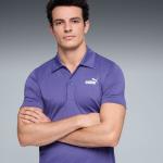 Мужская рубашка-поло Puma Essentials, синий - фото