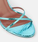 Кожаные сандалии Linda 105 Paris Texas, Turchese - фото 5