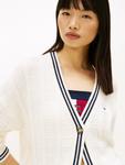Вязаный кардиган Tommy Jeans, белый - фото 5