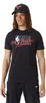 Футболка New Era - NBA Script Tee - NBA Logo, черный - фото
