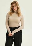 Топ ESOTIQ Long sleeved top, Beige/Sand - фото 4