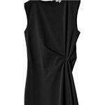 COS Женское черное платье без рукавов - фото 6