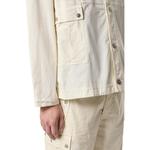 STONE ISLAND Классическая рубашка с пуговицами, Ivory - фото 6