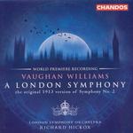 CD диск Vaughan Williams / Butterworth / Hickox: Symphony 2: London Symphony (Orig 1913 Version) - фото