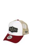 Бейсболка New Era DISTRESSED PATCH A-FRAME TRUCKER, Rot/Red - фото 2