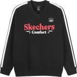 Свитшот унисекс черный Skechers - фото