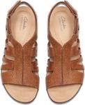 Сандалии Clarks April Belle, Tan Leather - фото 2