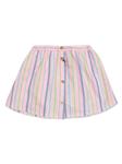 Юбка в полоску Versace Kids, розовый - фото