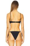 Бикини с косточкой Fonda La Porte, jet black & cloud tipping - фото 3