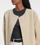 Замшевое пальто Toteme, Peanut - фото 4