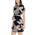 Бежевый вискозный шорт Vero Moda - фото 4