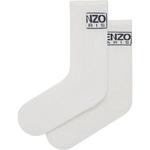 KENZO Носки 1 упаковка белые kids' - фото 3