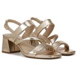 Босоножки на каблуке Celia Lifestride, gold faux leather - фото