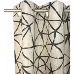 Шторка Lisburn с люверсами, 1 шт. Wirth, черный - фото 4