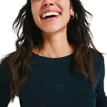 Женская толстовка Time Off Pointelle Roxy, черный - фото 5