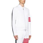 THOM BROWNE Цветной бомбер, White - фото 5