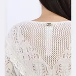 Свитер обычного кроя Twin-Set, белый - фото 4