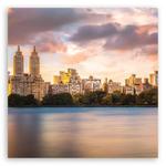 Фреска Feeby Sonnenuntergang über der Stadt, бежевый - фото 3