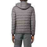 Серая утепленная куртка на молнии THOM BROWNE - фото 6