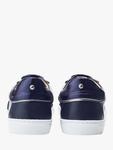 Ales Lace-Up Trainers Moda in Pelle, Navy - фото 3
