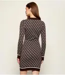 Платье Обри Guess Jeans, коричневый - фото 3