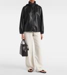 Сумка-тоут из кожи India Medium The Row, Black Ans - фото 5